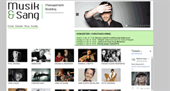 Desktop Screenshot of musang.dk